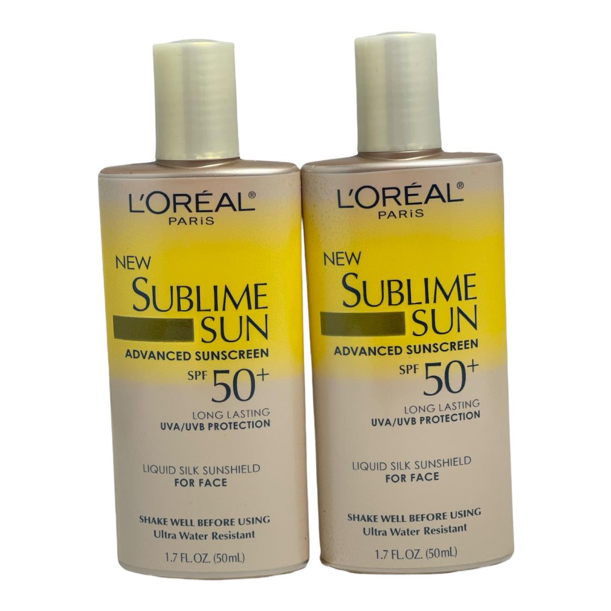 L`oreal Sublime Sun Advanced Sunscreen Spf 50+ For Face 1.7oz./50ml 2