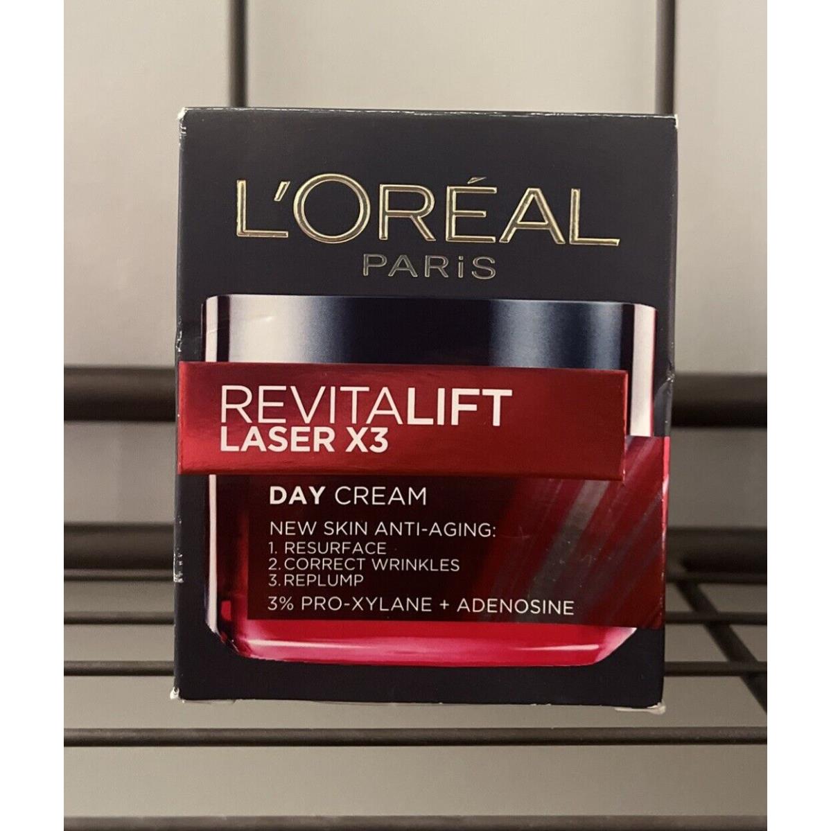 Loreal Revitalift Laser X3 Anti Aging Care Hyaluronic Day Cream 50ml Exp 04/20