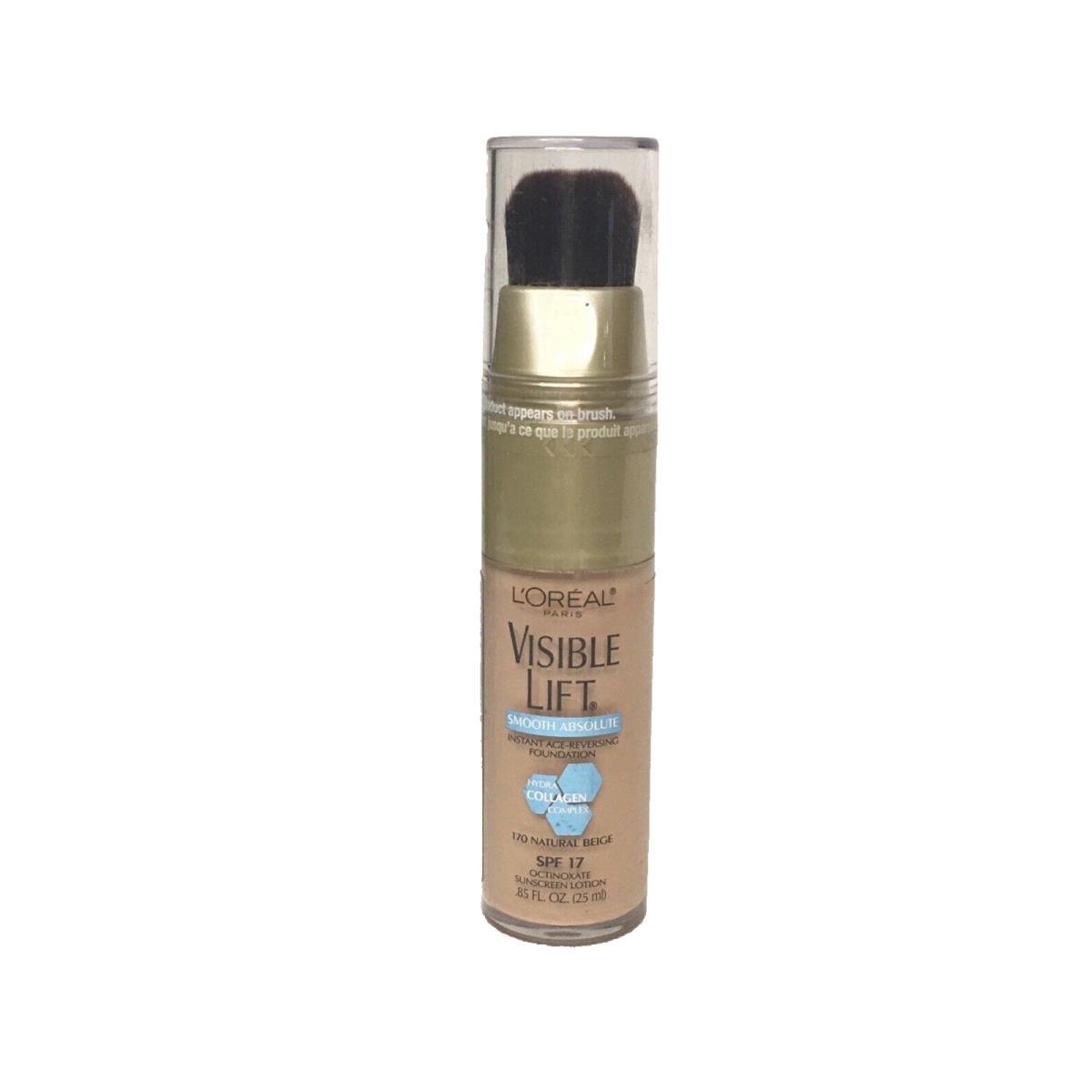 Loreal Visible Lift Smooth Absolute Foundation Natural Beige 170