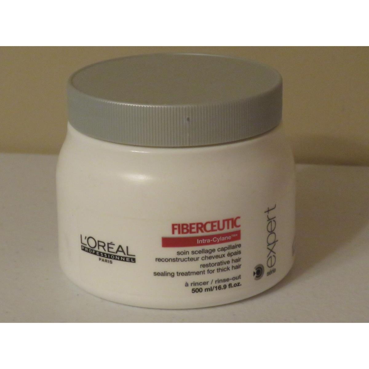 L`oreal Pro Serie Expert Fiberceutic Sealing Treatment For Thick Hair 16.9oz