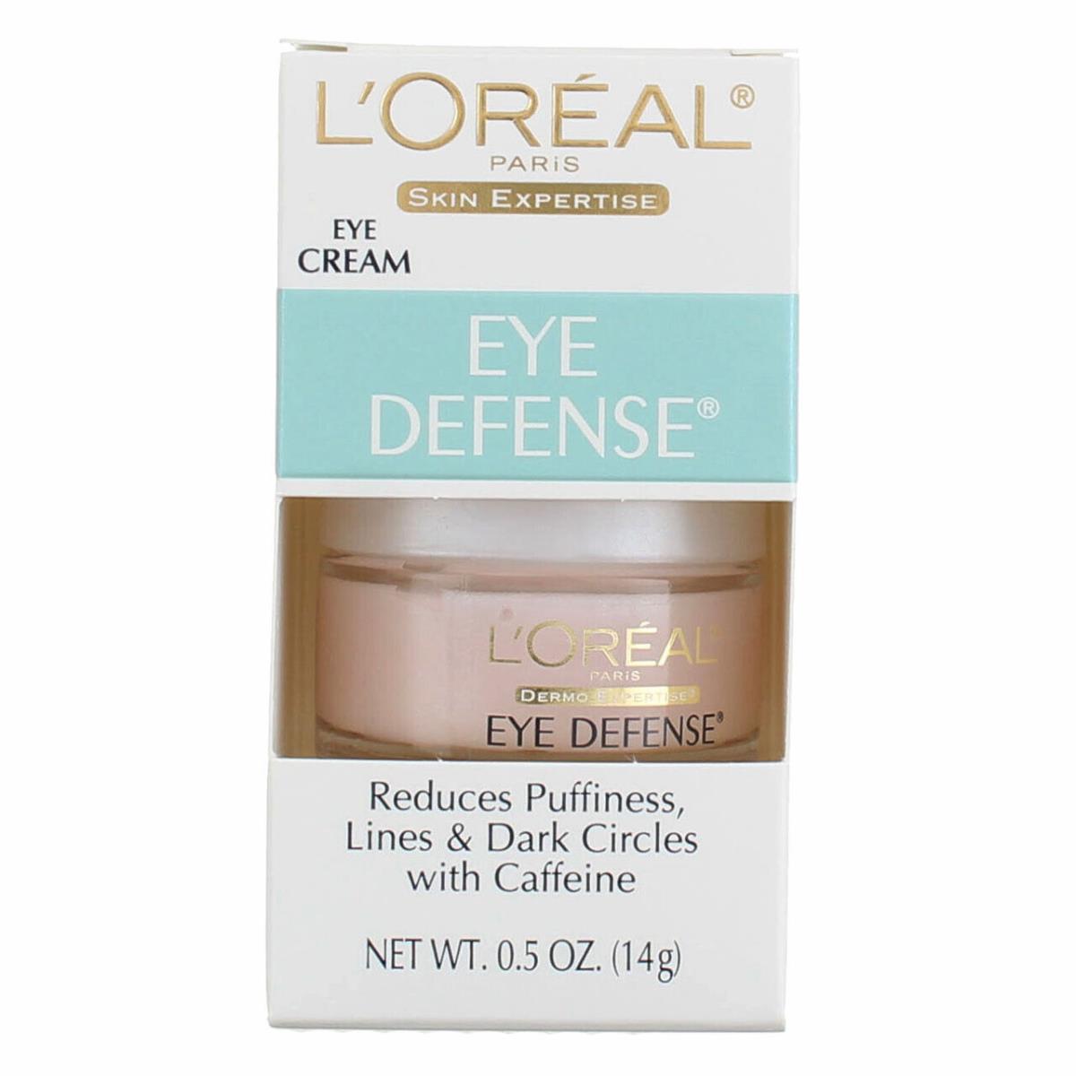 3 Pack L`oreal Paris Skin Expertise Eye Defense Eye Cream 0.5 oz