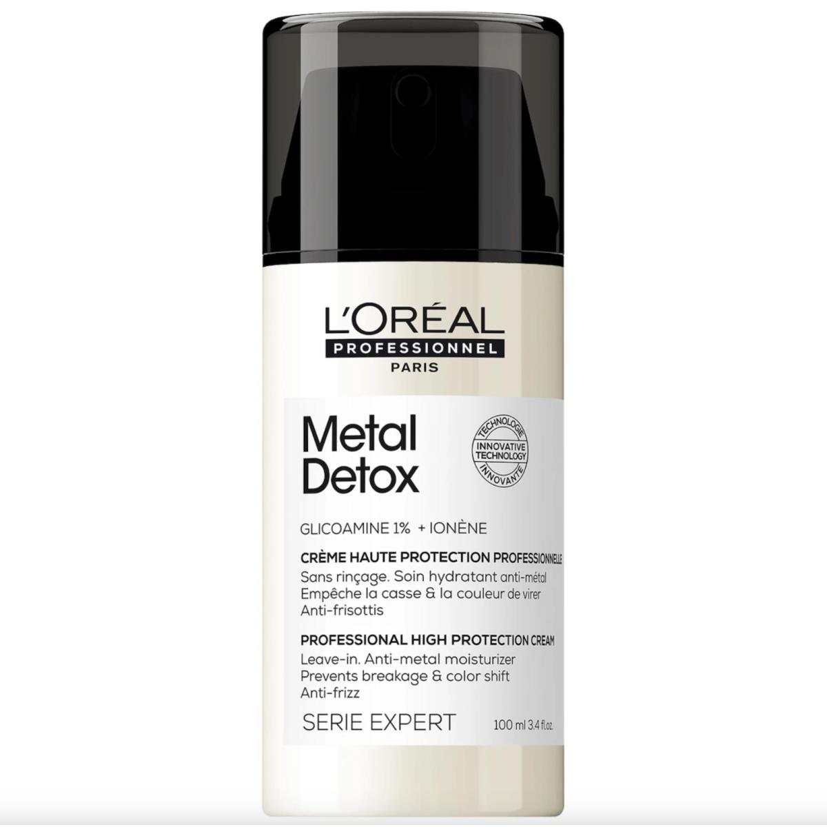 L`oréal L`or al Professionnel Metal Detox Leave-in Repair Styling Cream 3.4 oz