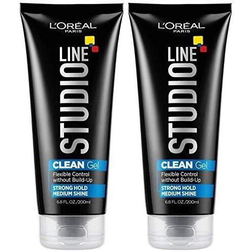 L`oréal Pack 2 L`or al Paris Studio Line Melting Gel Flexible Strong Hold 6.8 oz