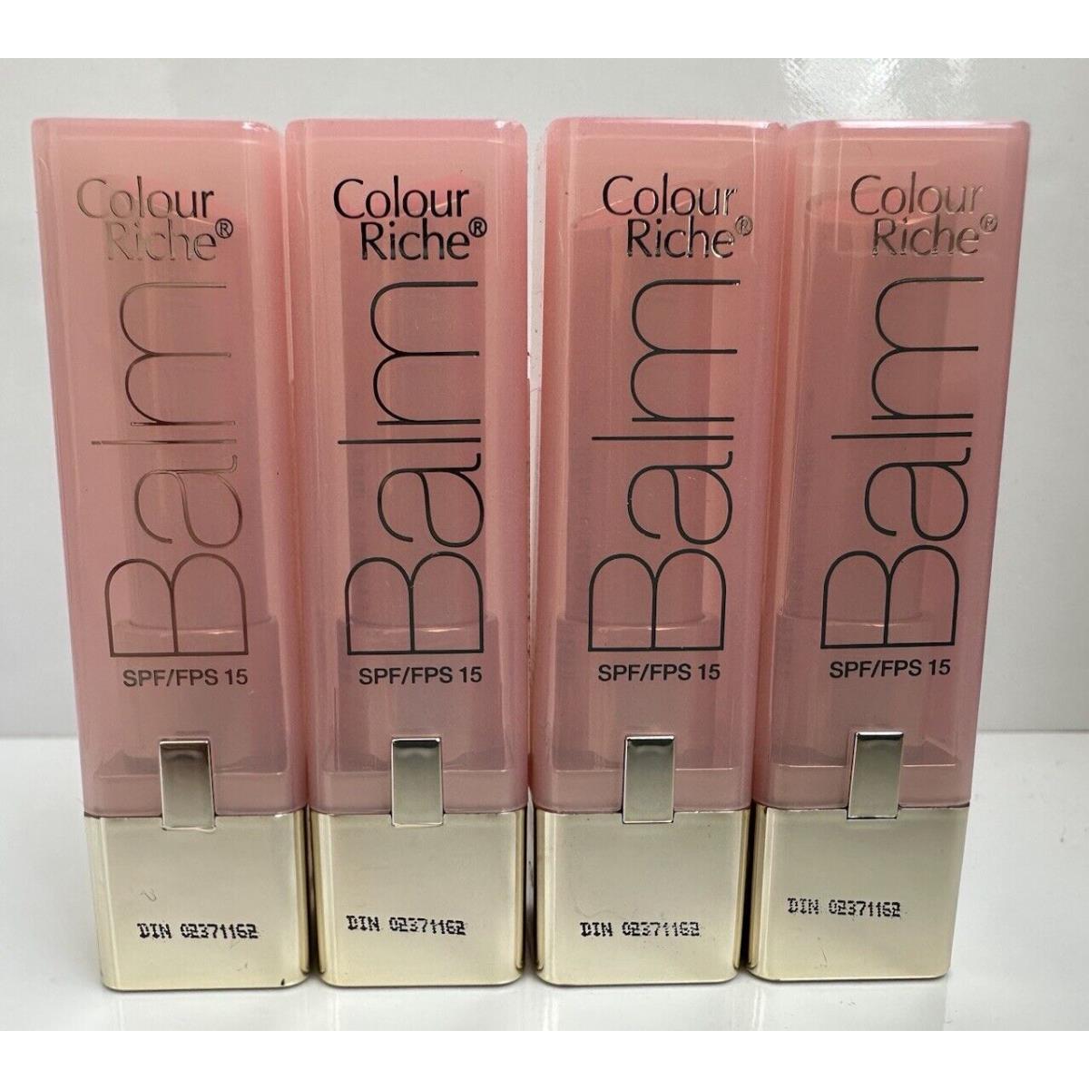 4 X Loreal Color Riche Lipstick Balm 118 Pink Satin-sealed