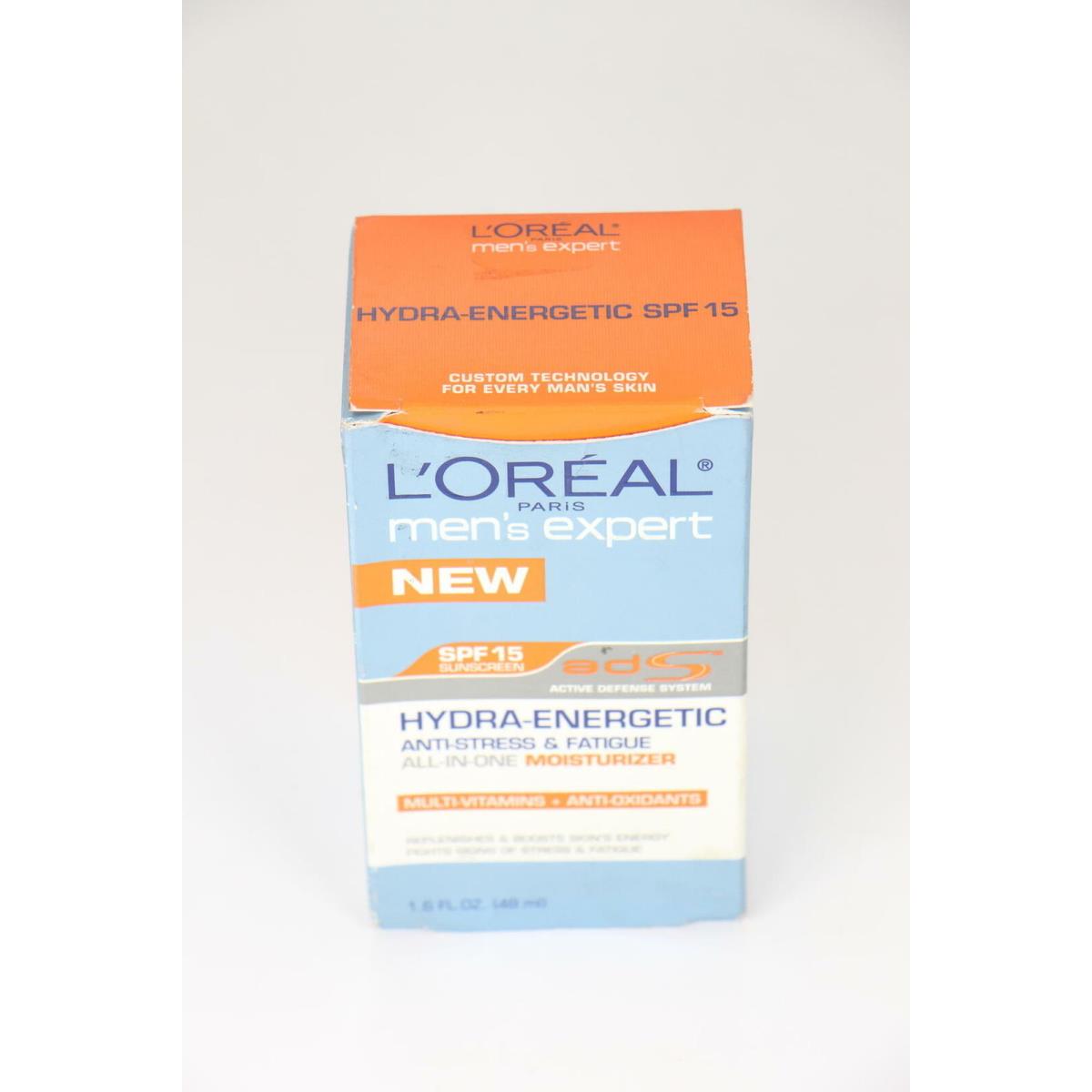 L`oréal L`or al Men`s Expert Hydra-energetic Spf 15 All-in-one Moisturizer 1.6 oz U20A