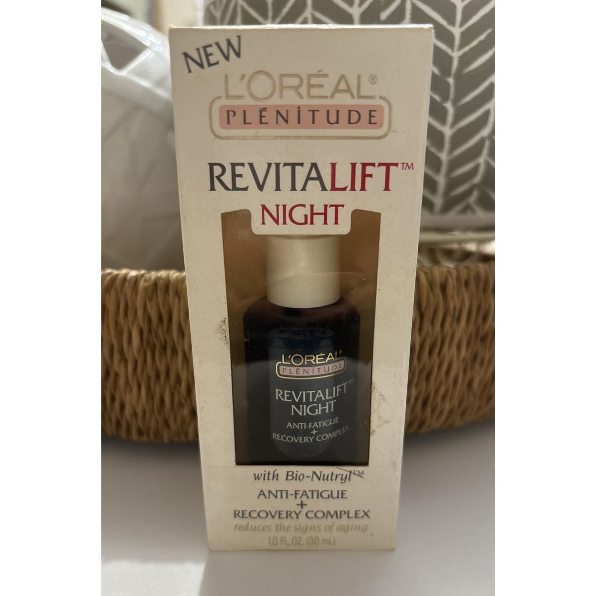 L`oreal Plenitude Revitalift Night Recovery Complex Serum 1 OZ / 30 ML