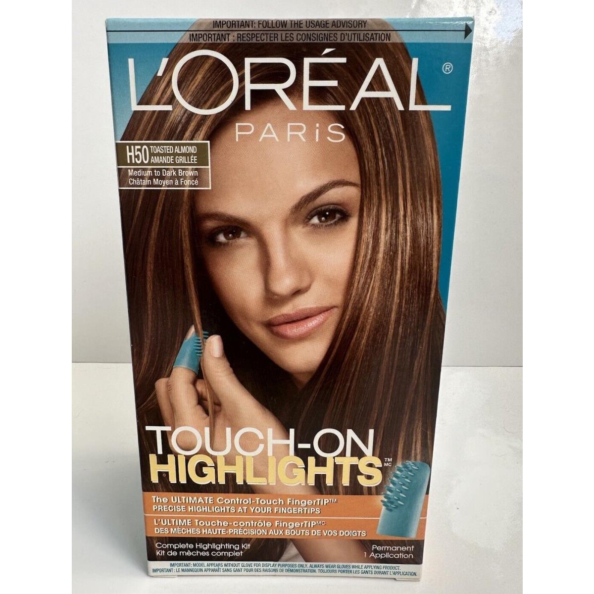 Loreal Touch On Highlights H50 Toasted Almond Medium To Dark Brown