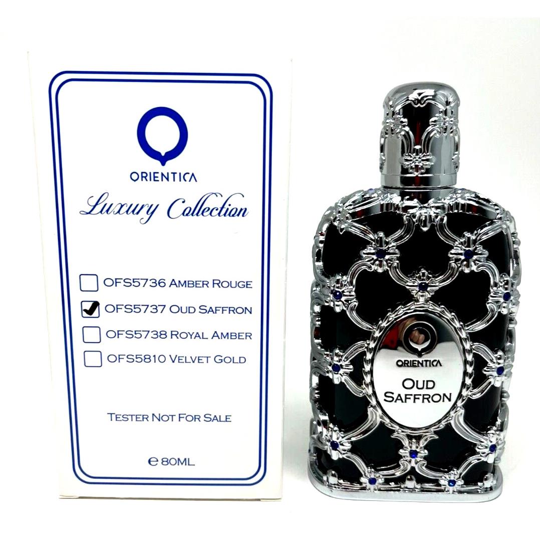 Orientica Oud Saffron 2.7oz Edp Luxury Collection Unisex Tester