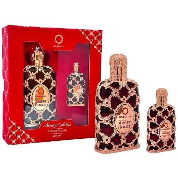 Orientica Unisex Amber Rouge Gift Set Fragrances 6297001158395