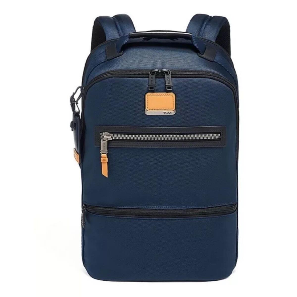 Tumi Alpha Bravo Essential 17.0 Laptop Backpack - Navy Blue