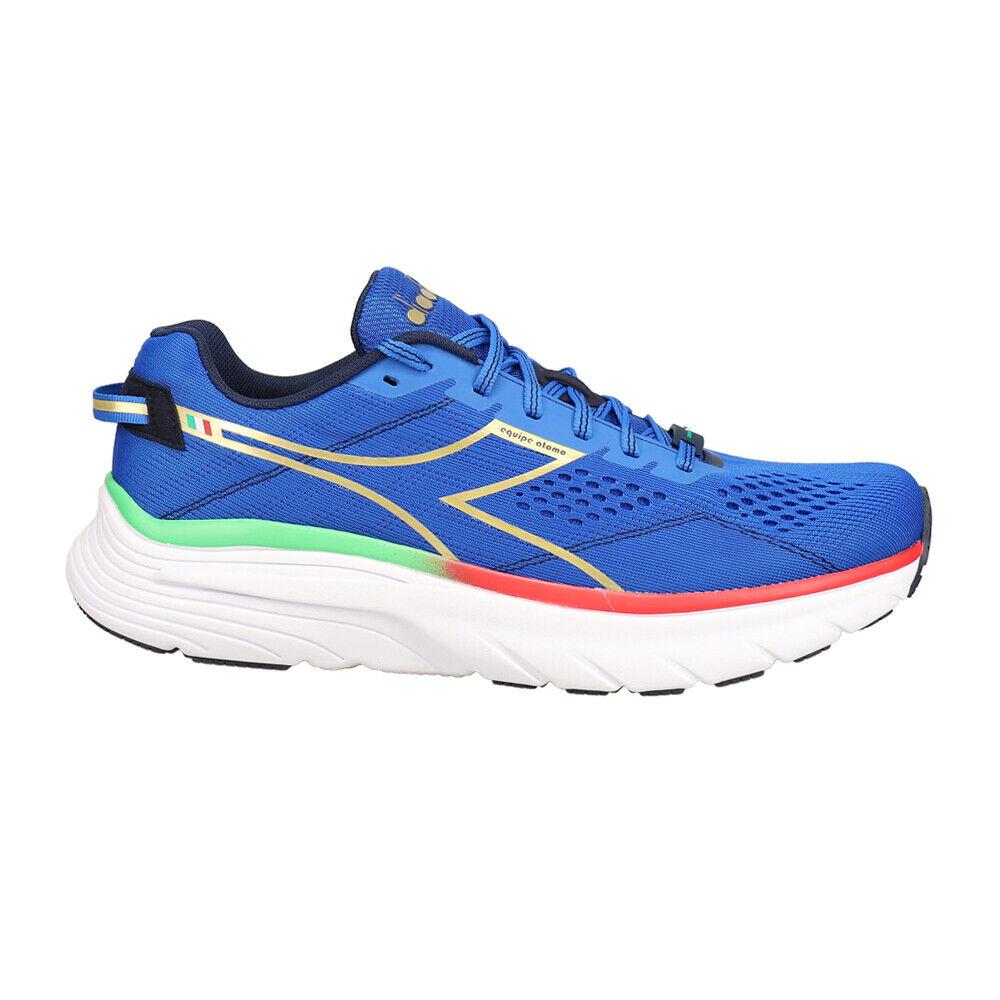 Diadora Equipe Atomo Running Mens Blue Sneakers Athletic Shoes 178051-C9392