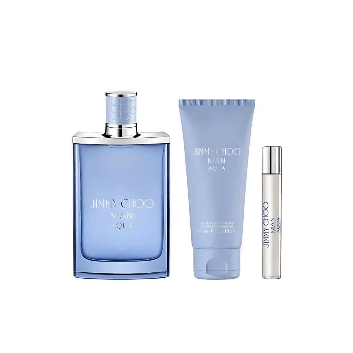 Jimmy Choo Men`s Man Aqua Gift Set Fragrances 3386460138390