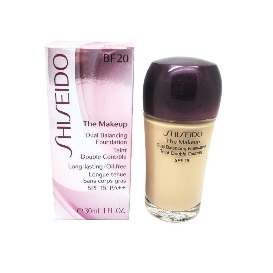 Shiseido The Makeup Dual Balancing Foundation BF 20 Natural Light Buff