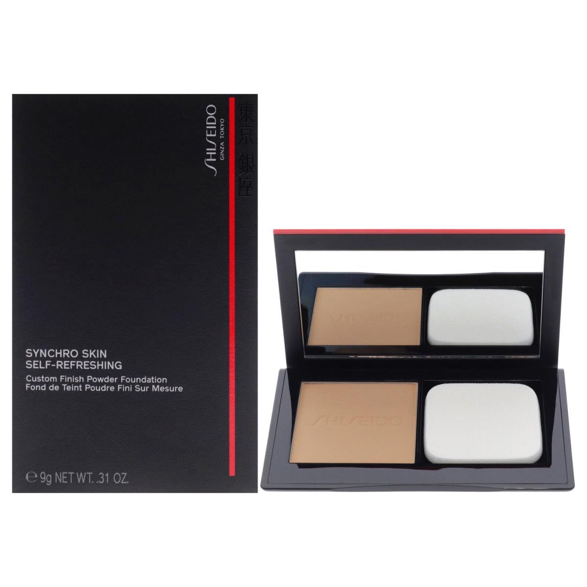 3 Pack Synchro Skin Self-refreshing Powder Foundation - 250 Sand by Shiseido - 0