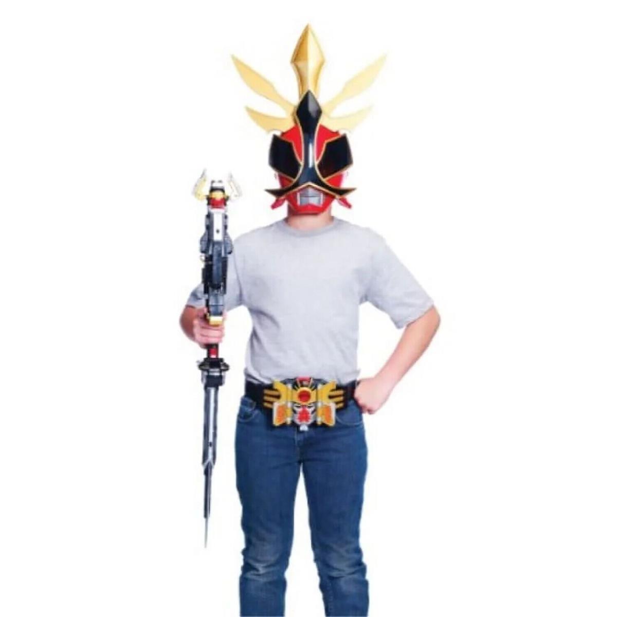 Bandai Namco: Power Rangers Shogun Helmet Toy Figure Kids Ages 12+