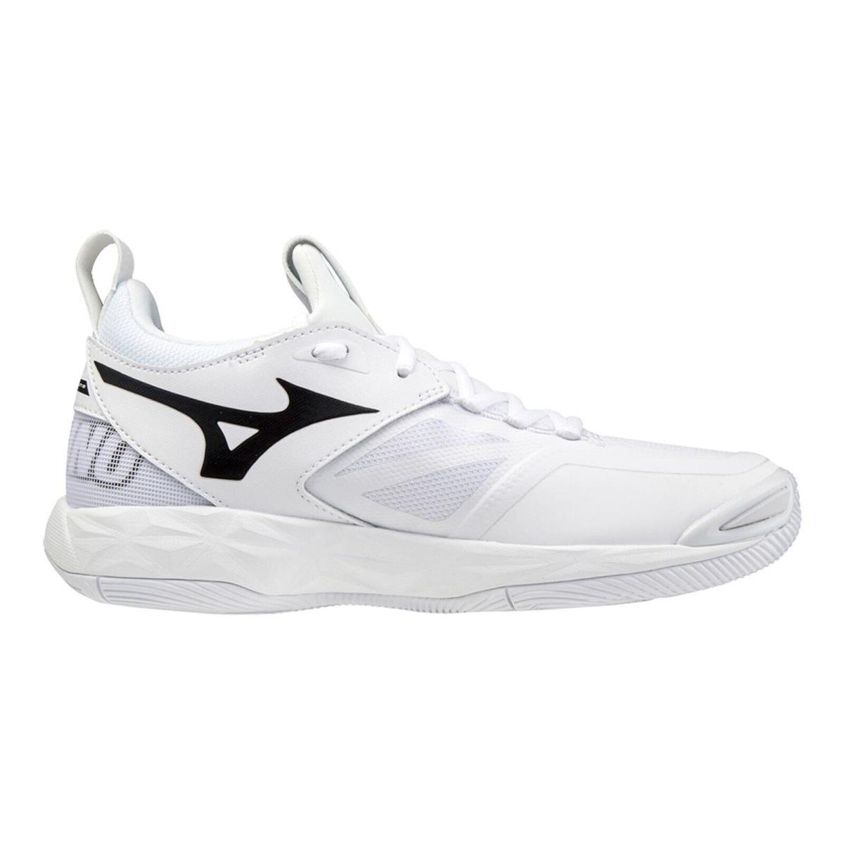 Mizuno Wave Momentum 2 Sneaker Women`s US 11 White Black Volleyball Shoes TF1473