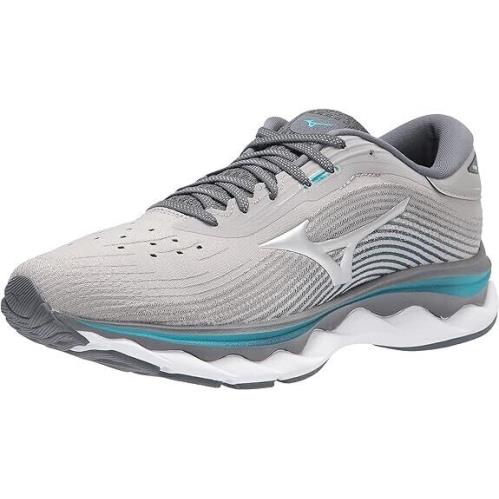 Mizuno Men`s Wave Sky 5 Running Shoes Sneaker Grey Griffin US 7