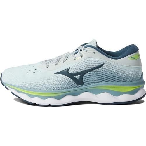 Mizuno Men`s Wave Sky 5 Running Shoes Sneaker Peacock Blue US 10