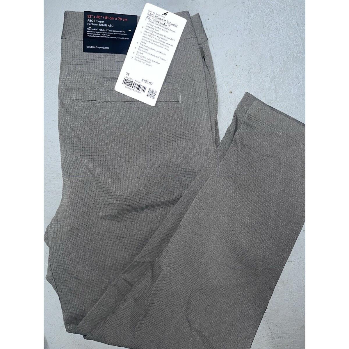 Lululemon Pace Breaker Running Pants - Men`s Medium Brown