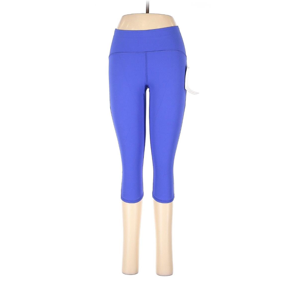 Lululemon Athletica Blazer Blue Train Times Crop Leggings - US 8