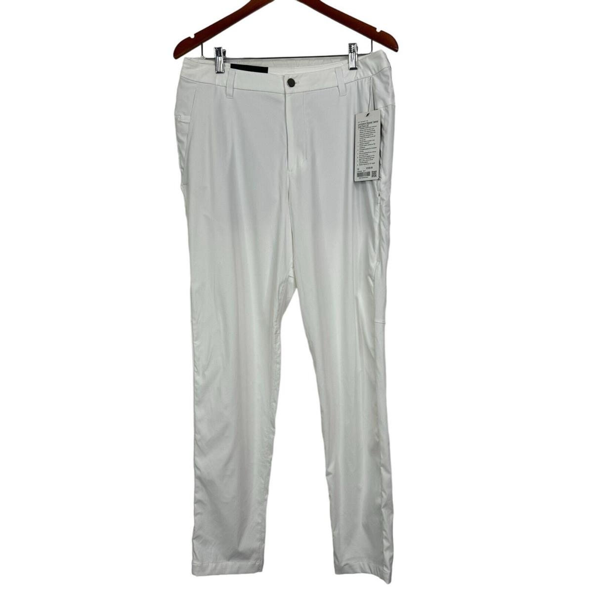 Lululemon Commission Relaxed Tapered Golf Pant 32 White Men`s