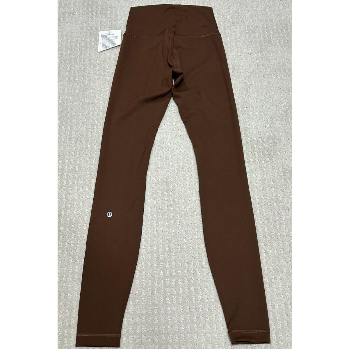 Lululemon Wunder Train HR Tight 28 Everlux Java Brown Size 2