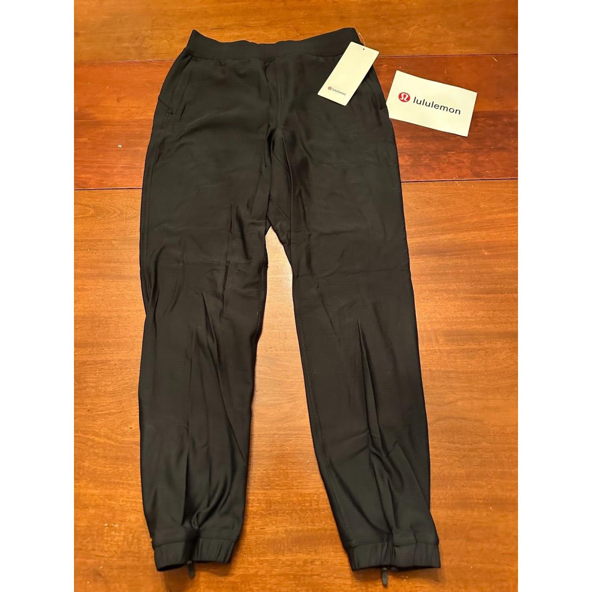 Lululemon Adapted State HR High Rise True Fleece TF Jogger Black 6 Womens