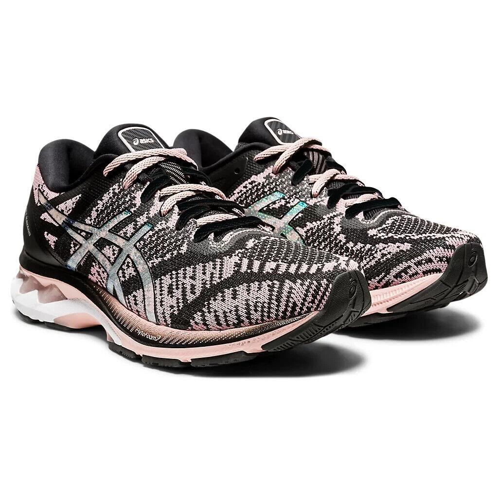 Asics Gel-kayano 27 1012A864.001 Women`s US 6 Black Peach Running Shoes EEE3360