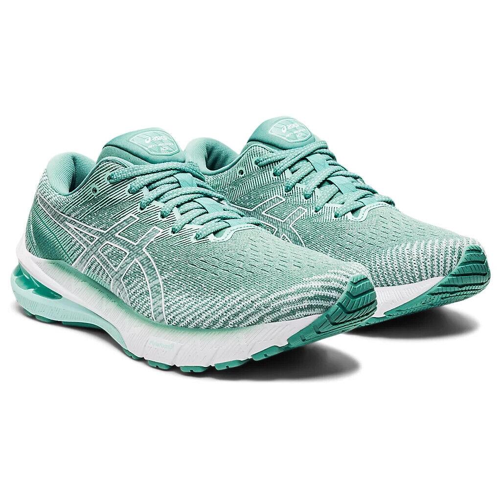 Asics GT-2000 10 1012B045.300 Sneakers Women`s US 7 Green Running Shoes EEE3377