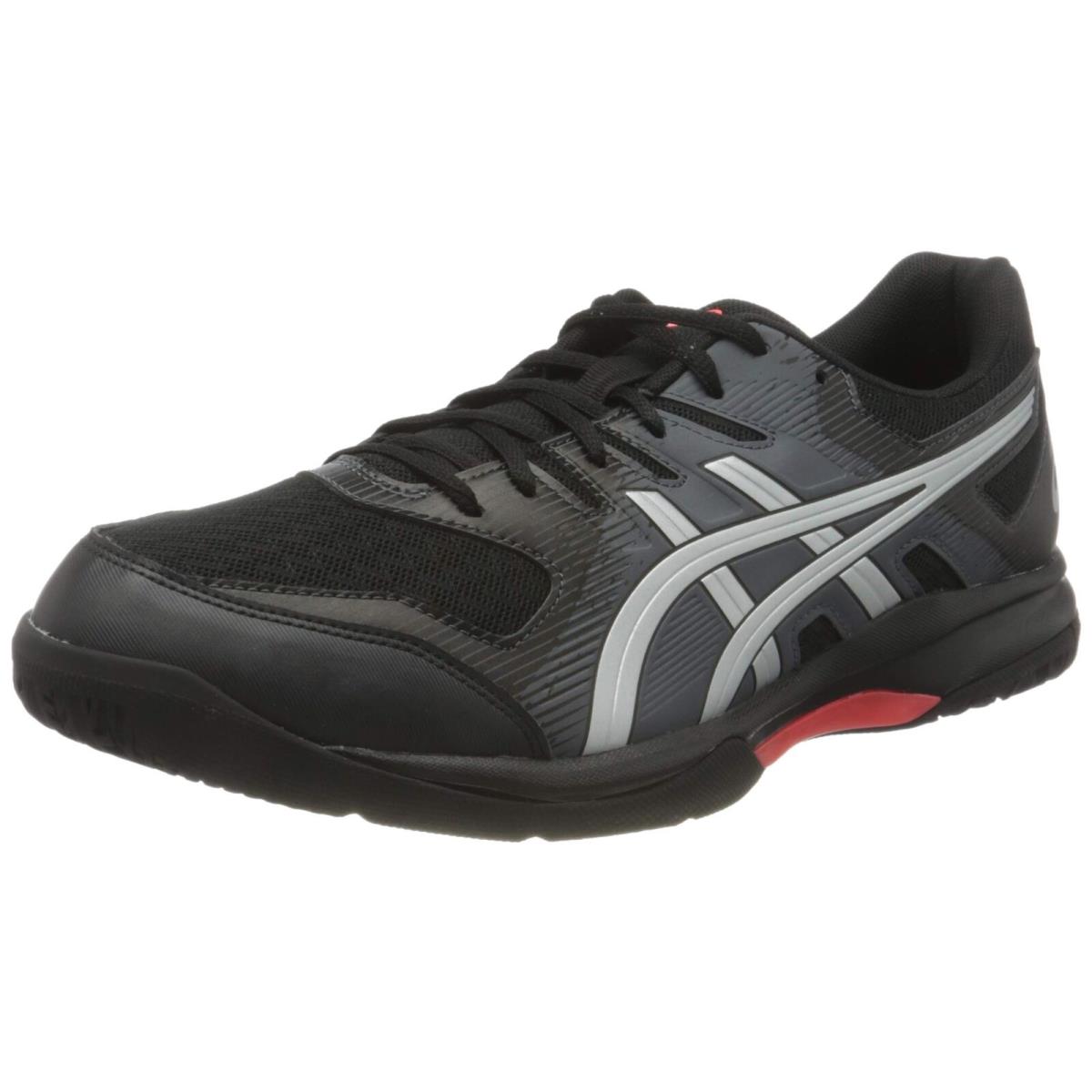 Asics Men`s Gel-rocket 9 Running Shoes Black Sunrise Red