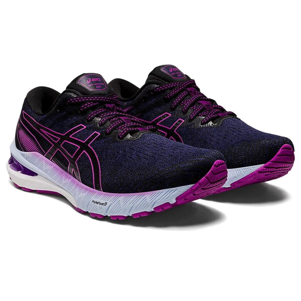 Asics GT-2000 10 1012B045.404 Sneakers Women`s 8 Dive Blue Running Shoes EEE3366