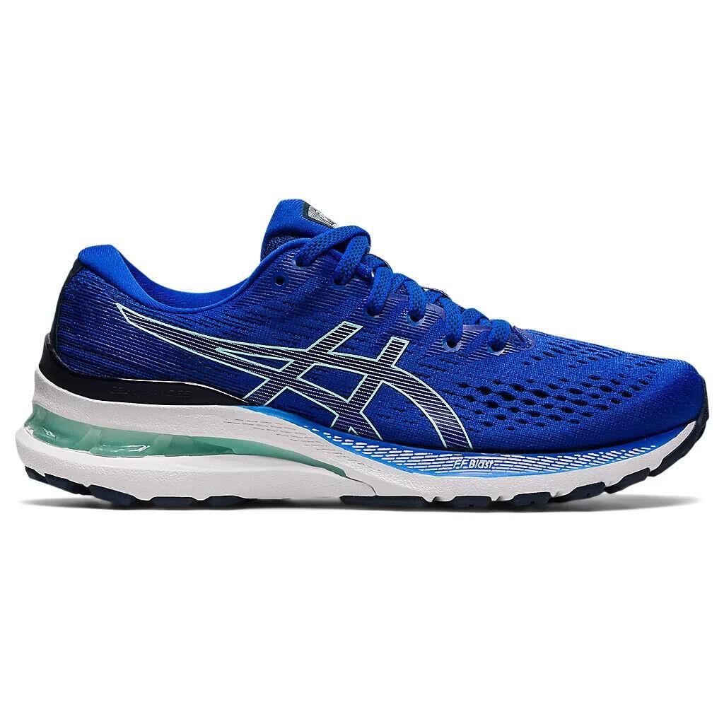 Asics Gel-kayano 28 1012B047.400 Sneaker Women`s US 6 Blue Running Shoes EEE3264