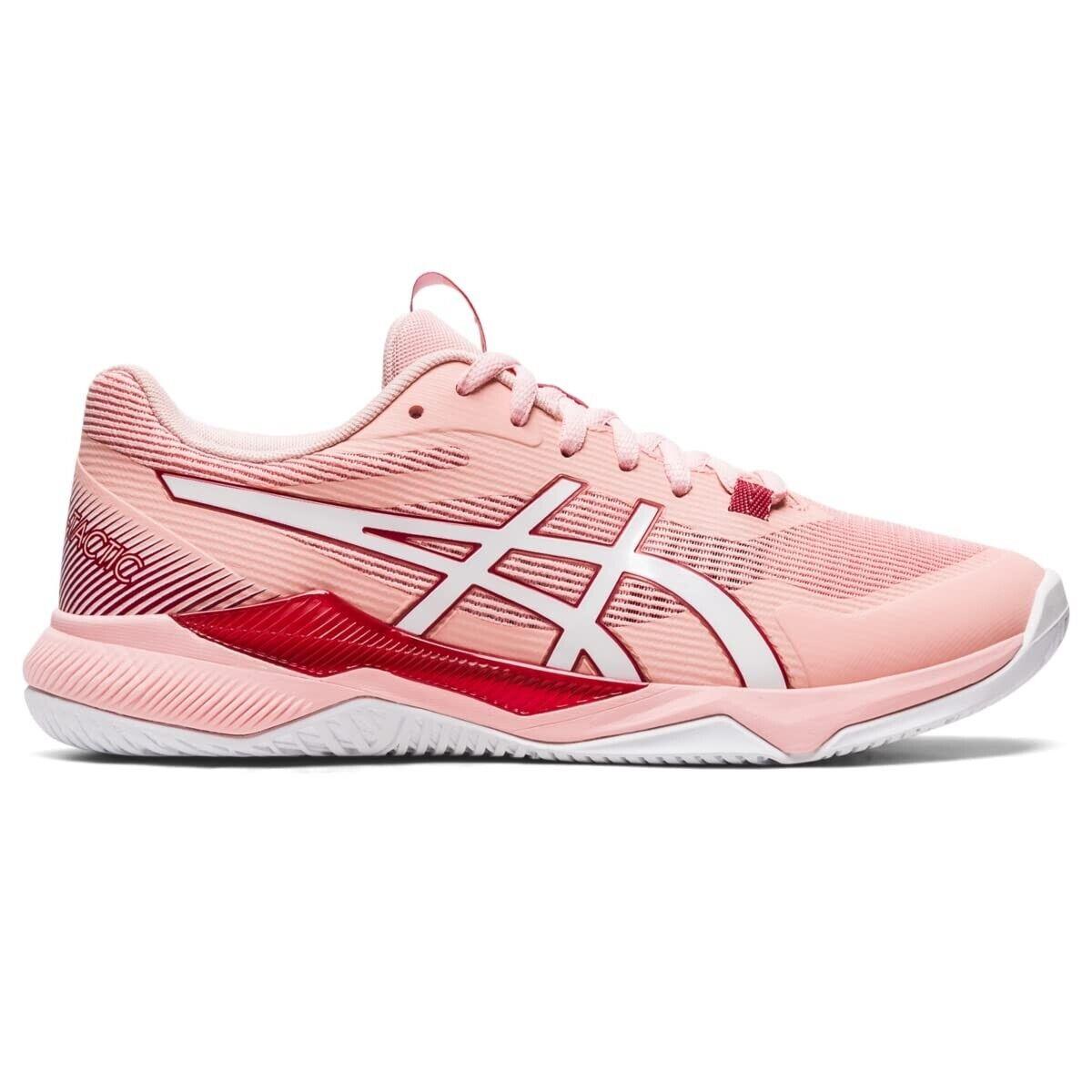 Asics Gel-tactic 1072A070.700 Womens Frosted Rose White Sportstyle Shoes EEE3356