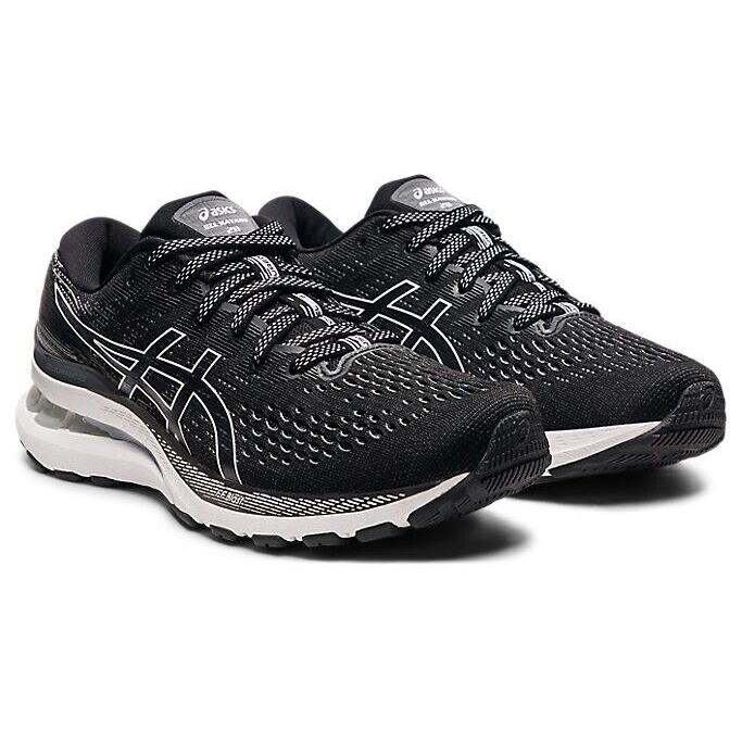 Asics Gel-kayano 28 1012B046.003 Sneaker Womens 11.5 Black Running Shoes EEE3304