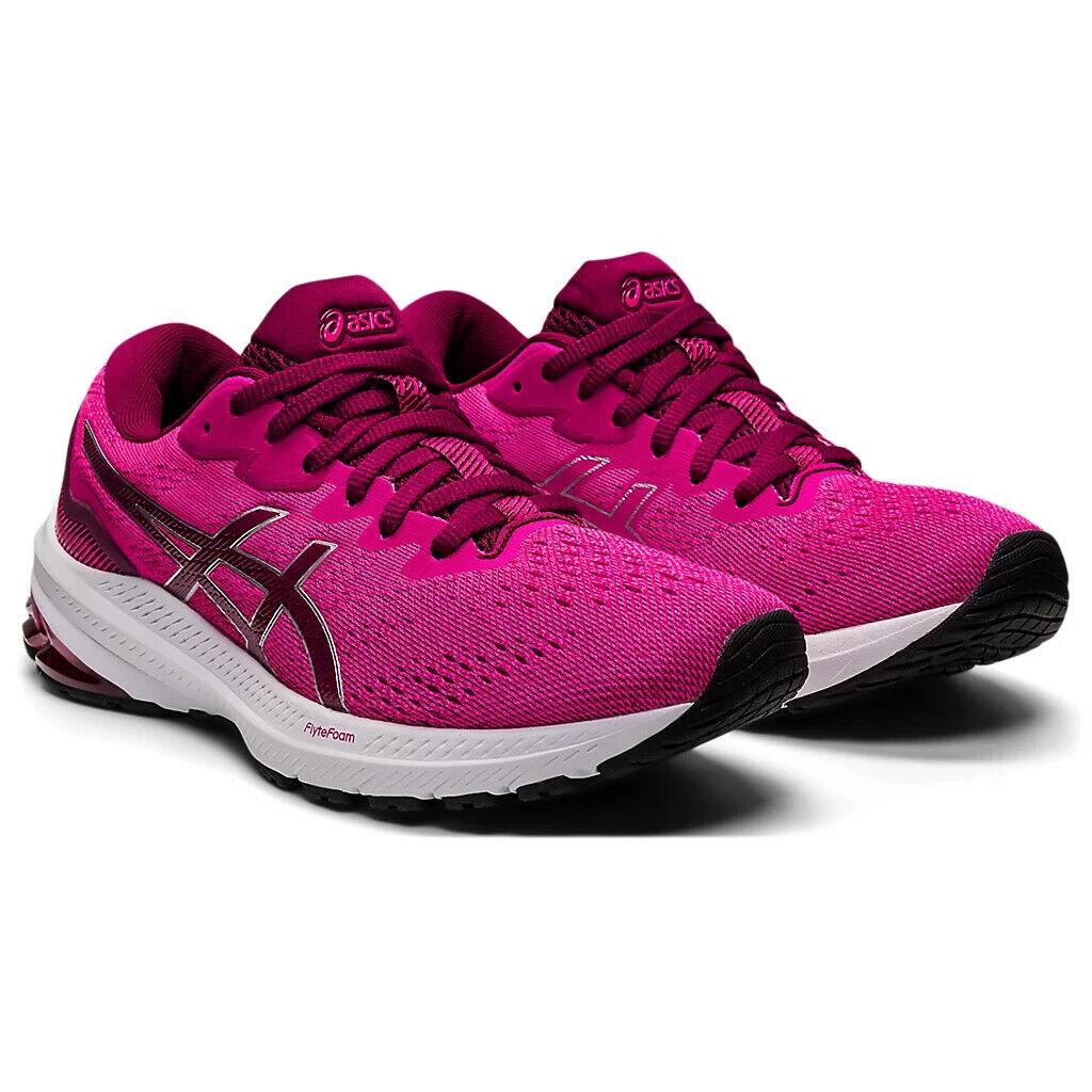 Asics GT-1000 11 1012B197.600 Sneakers Women`s US 9.5 Pink Running Shoes EEE3291