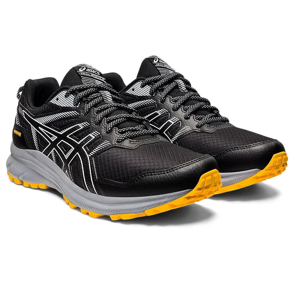 Asics Trail Scout 2 1011B181.001 Sneakers Men`s 9.5 Black Running Shoes EEE3294