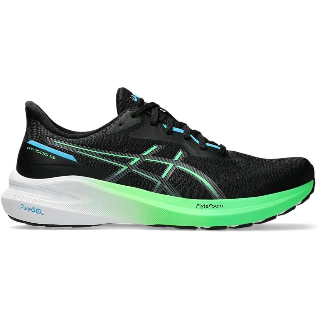 Asics Asic GT-1000 13 Blac - Black/digital Aqua Black/digital Aqua