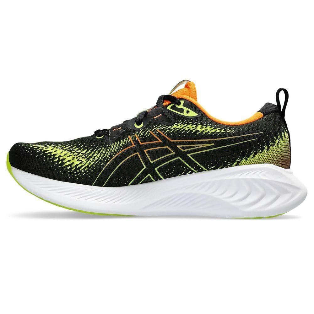 Asics Men`s Running Shoes Sneaker Black Neon Lime 8.5 Sz_8.5_Black Neon Lime