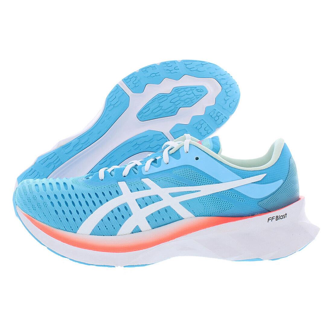 Asics Novablast Womens Shoes Size 9.5 Color: Aquarium/white