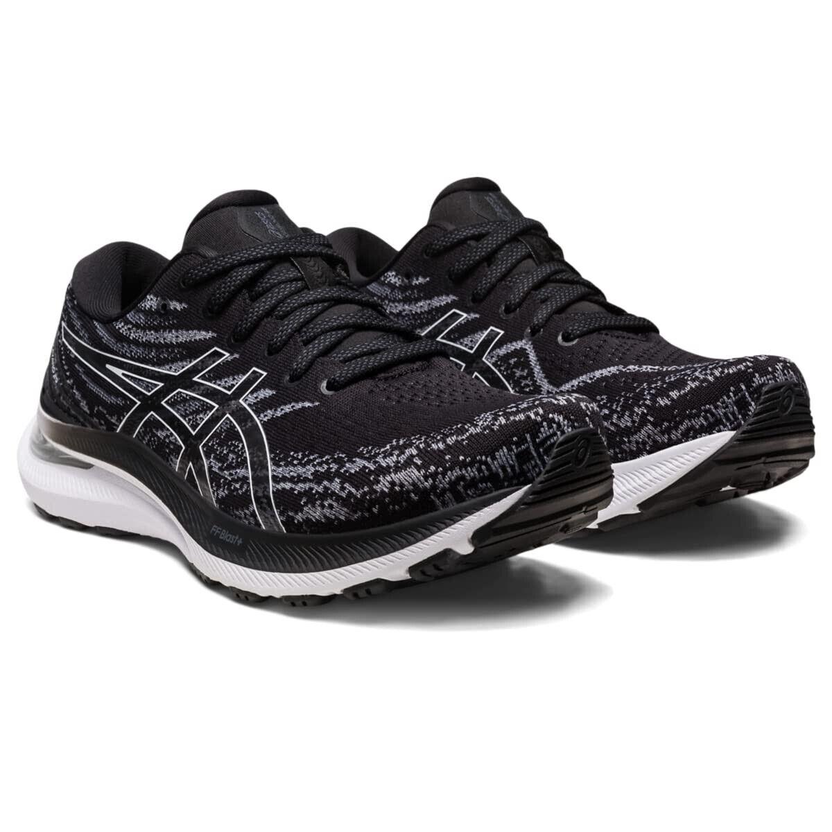 Asics Gel-kayano 29 1012b297-002 Black White Woman Size 8 Wide D