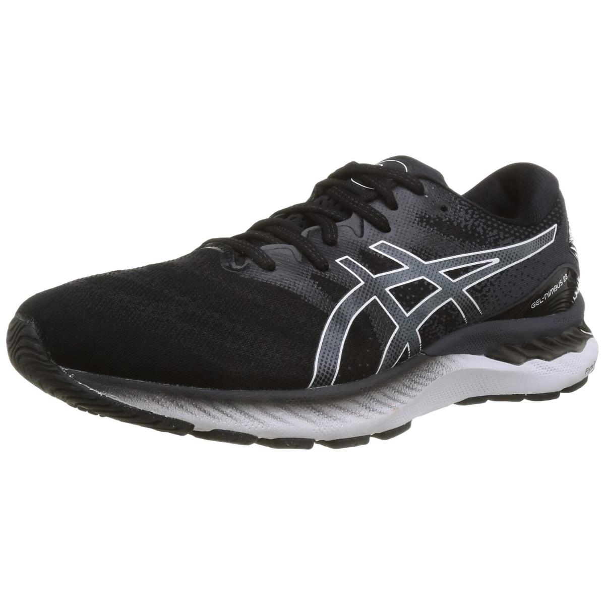 Asics Men`s Stroke Running Shoe Black White 12 Sz_12_Black/White