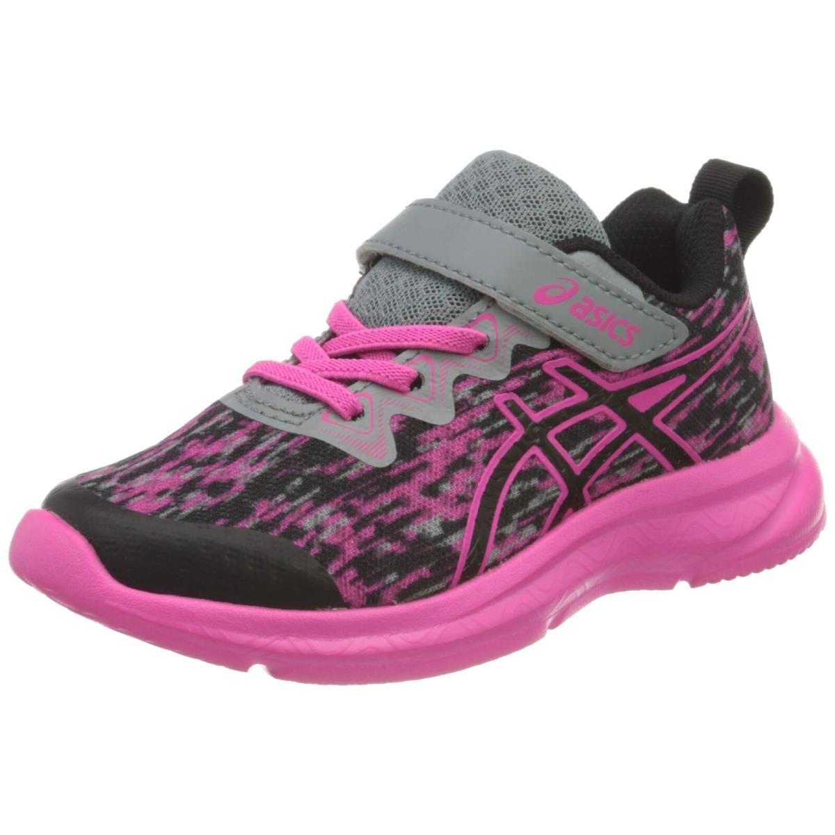 Asics Kids` Athletics Soulyte Running Shoes Pink/black 10 Little Kid