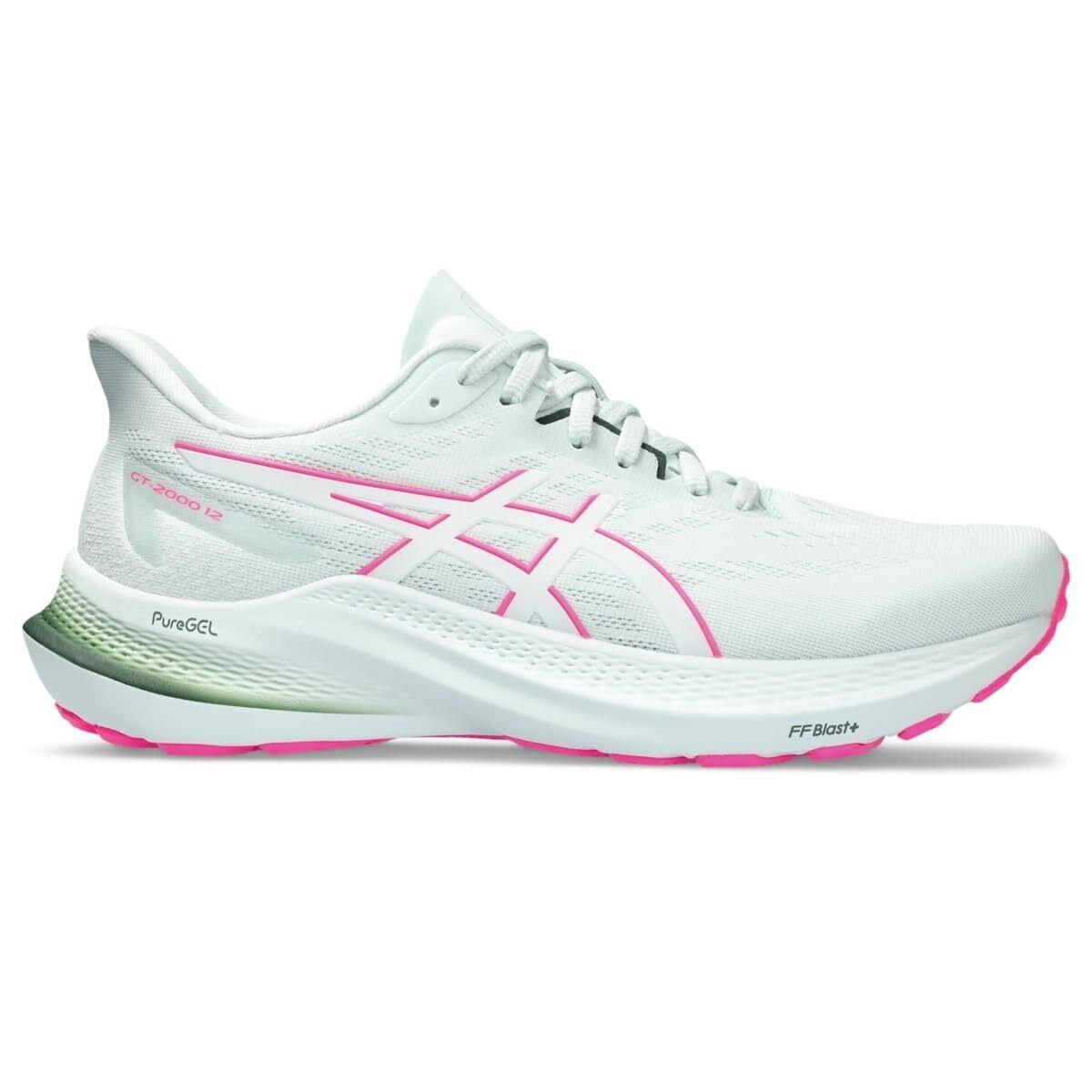 Asics Women`s GT-2000 12 Shoes 9 Pure Aqua/white