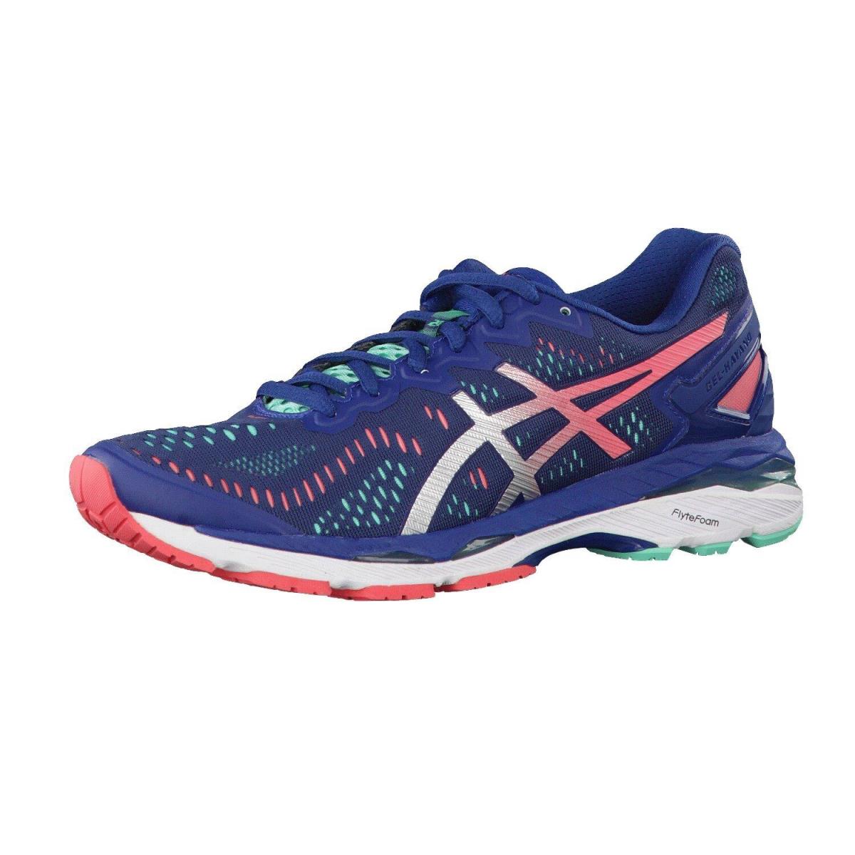 Asics Gel Kayano 23 Running Sport Shoes Blue/multicolored 38 EU