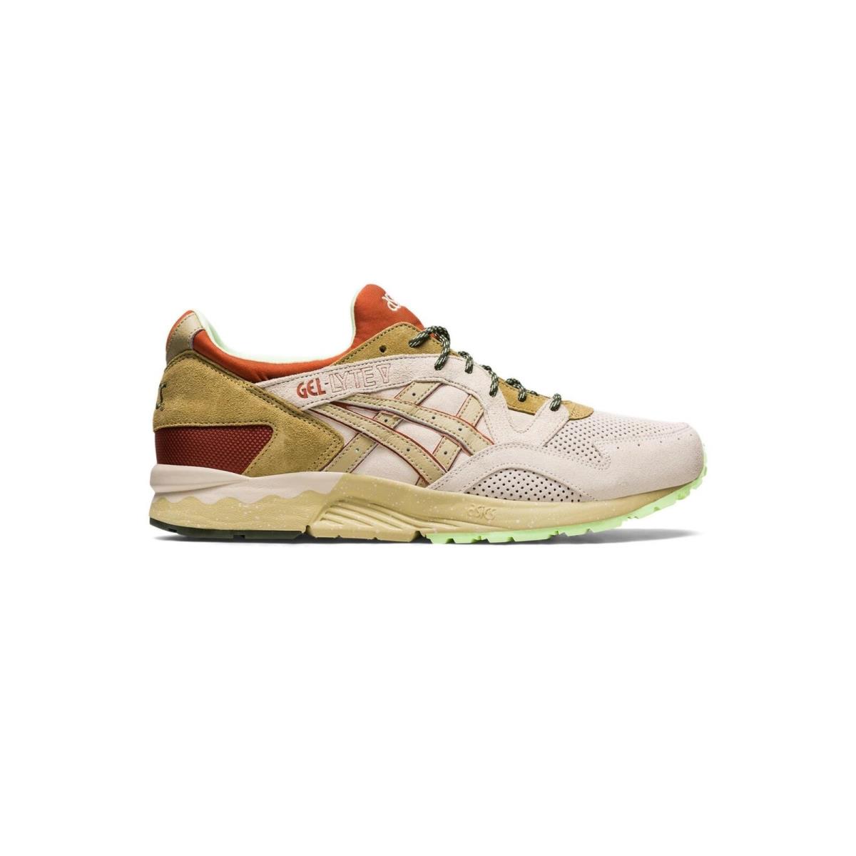 Asics Gel-lyte V Cream/sand 1203A288-100 Men`s Size 9 Medium