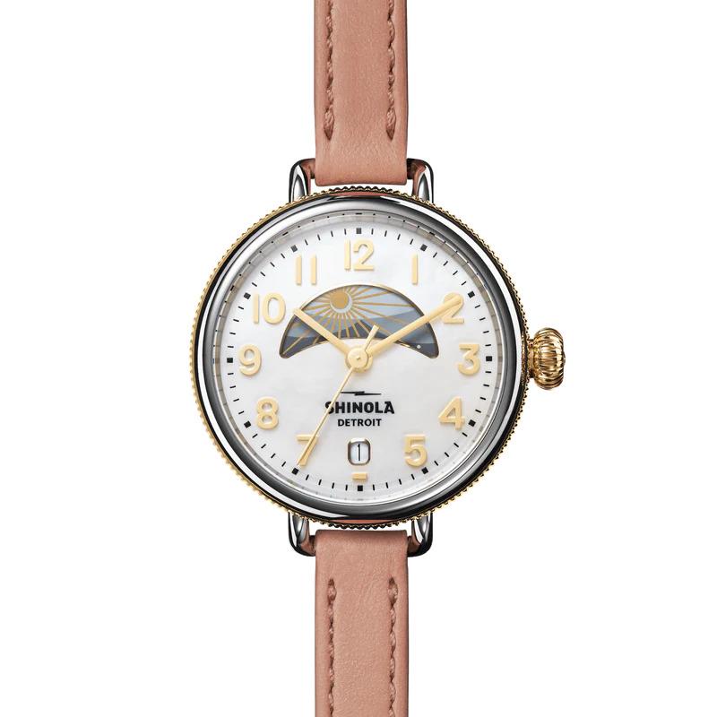 Shinola The Birdy Day Night Women`s Watch S0120273128 Watch