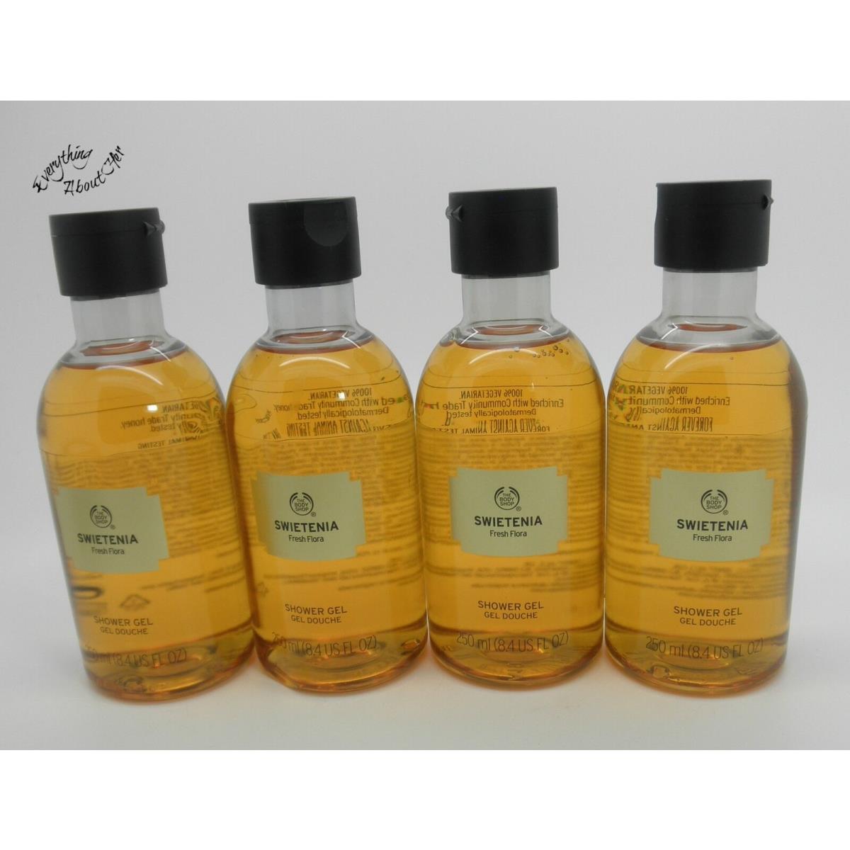 The Body Shop Shower Gel Swietenia Fresh Flora - Lot of 4