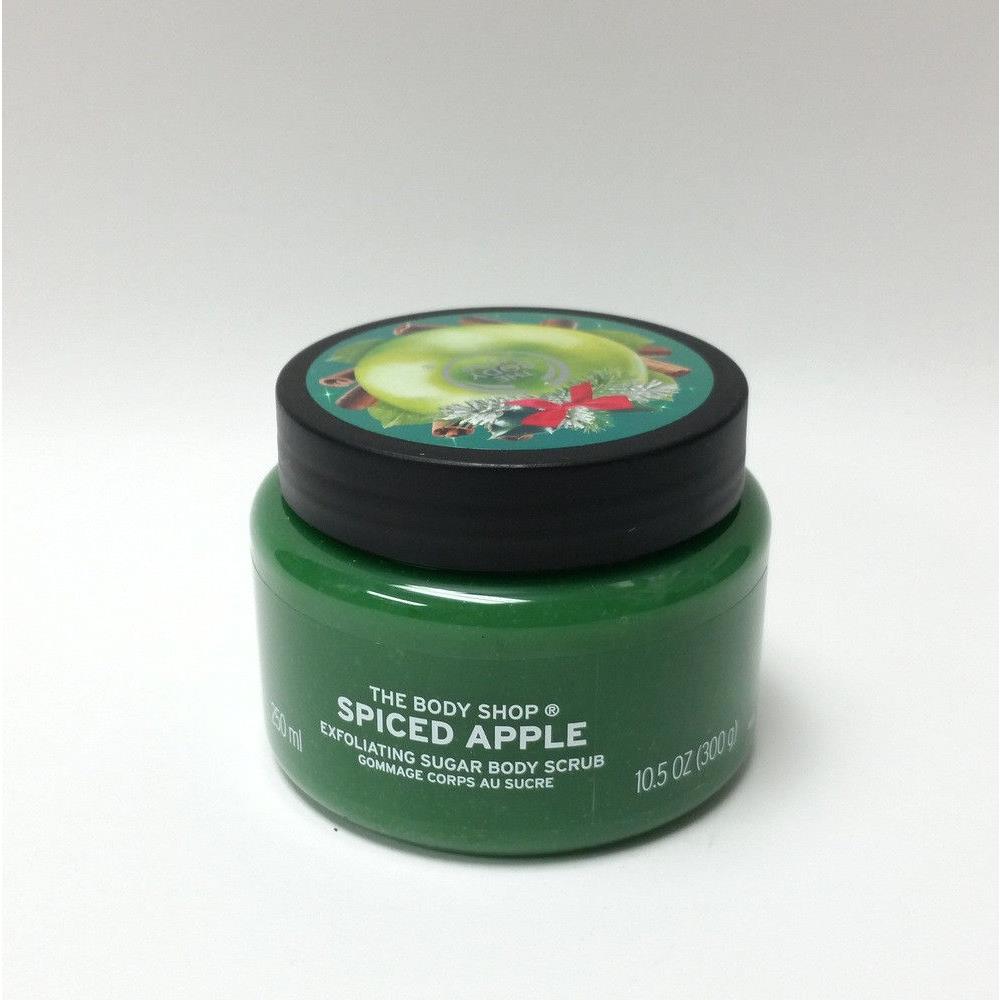 The Body Shop Body Spiced Apple Exfoliating Sugar Body Scrub 10.5 oz