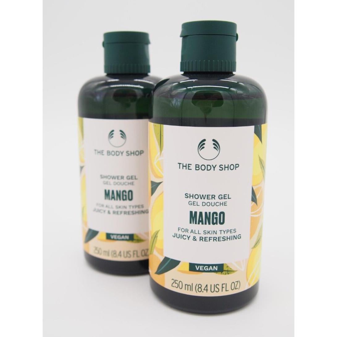 2 The Body Shop Mango Shower Gel 8.4oz 250ml Full Size