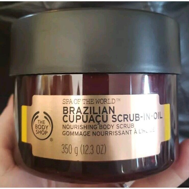 The Body Shop Spa Of The World Brazilian Cupuacu Scrub-in-oil Exfoliating 12.3oz